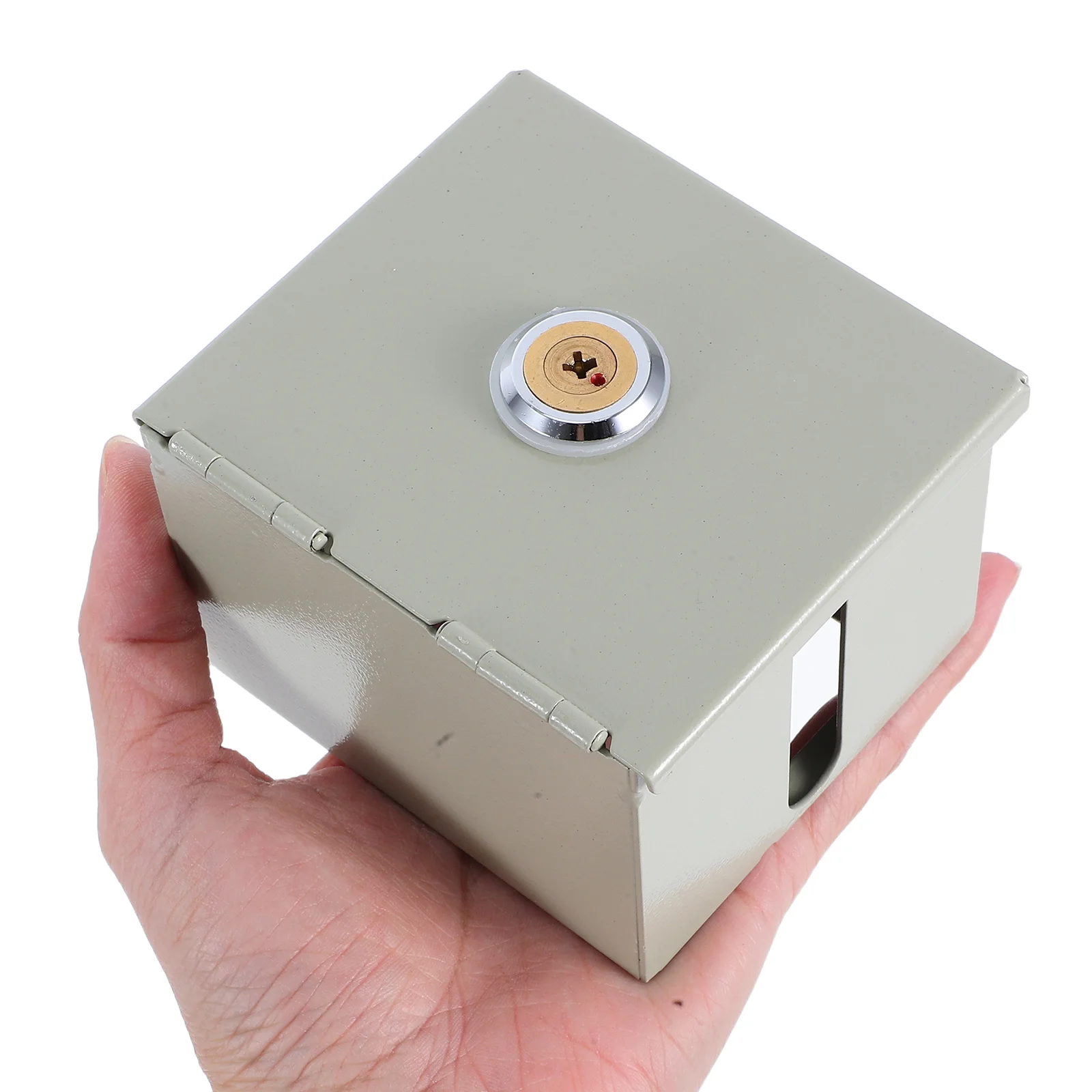 

Compact Anti-theft Power Socket Outlet Lock Box Heavy Duty Wall Plate Iron Child Safety 86 Type Weatherproof Electrical Baby