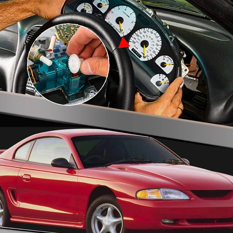

Ford Mustang 94-98 Updated Cluster Odometer Worm Spindle Opener Replacement Repair Gear Accessories for Vehicle