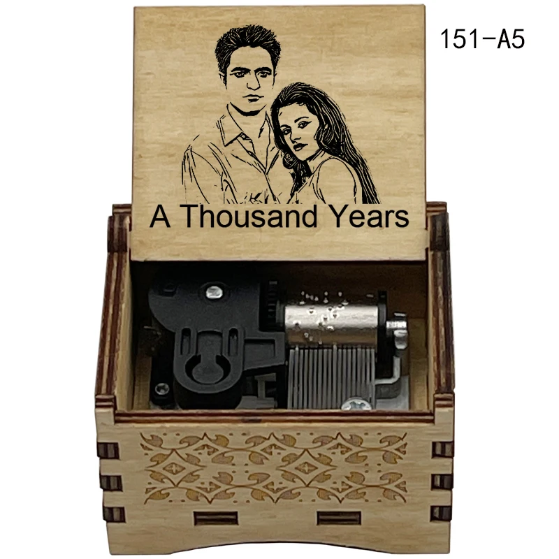 The Twilight Saga Theme Song《A Thousand Years》Climax 14-seconds Adapted 18-Tone Music Box Home Decoration Ornaments Party Gifts