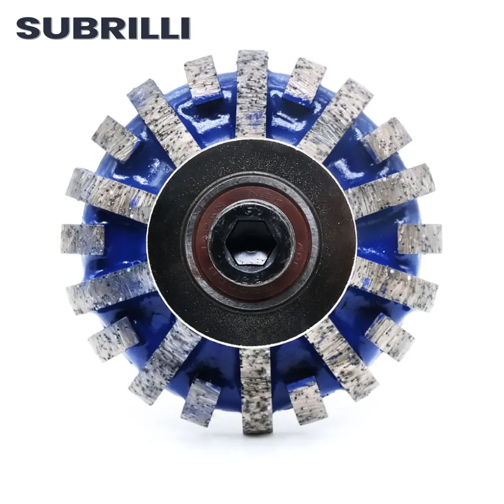 SUBRILLI F20/F30 Diamond Router Bit Segmented Diamond Profile Wheel For Granite Marble