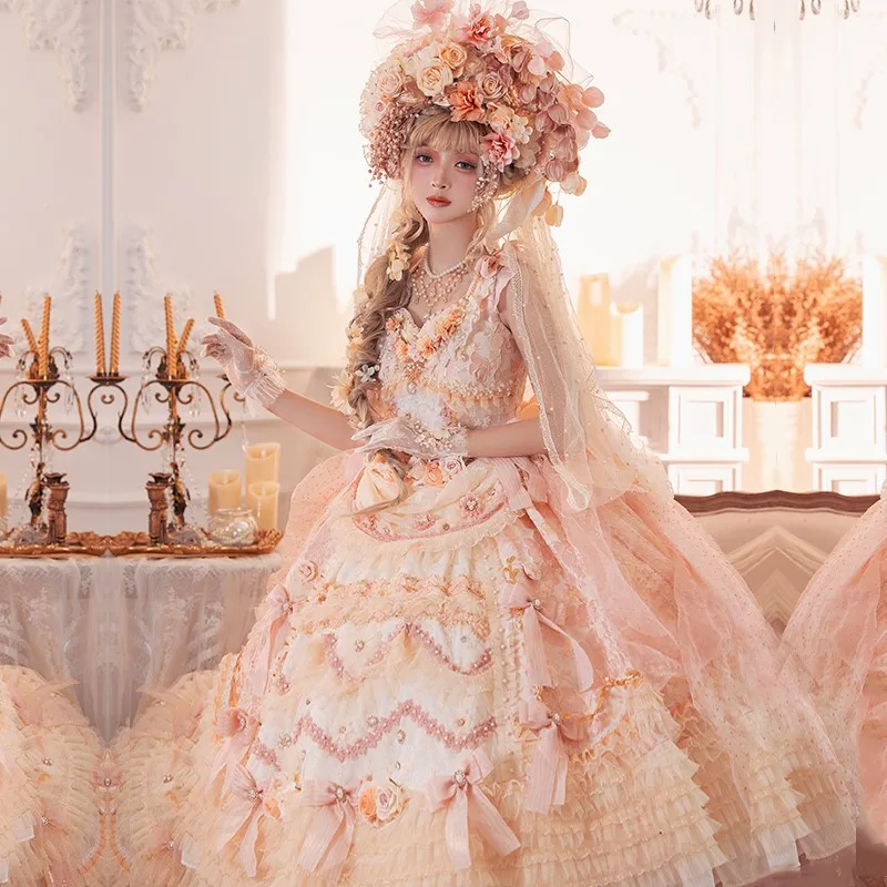 Customized Flower Wedding Gorgeous Tea Party Vintage Dress