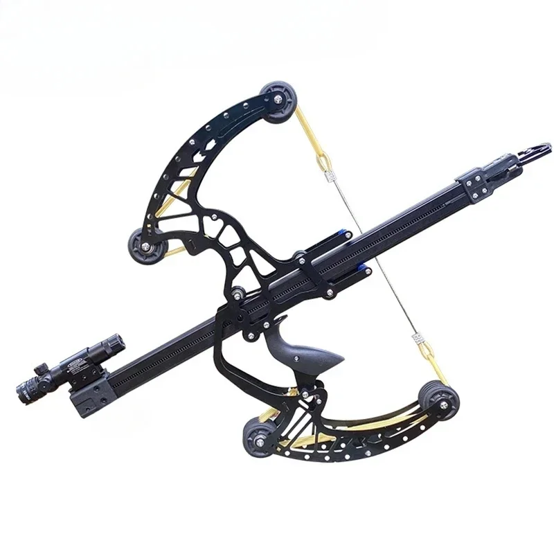 

High Precision Dual-Purpose Adult Outdoor Hunting Slingshot Bow Continuous Composite Steel Ball Mechanical Metal Shooting