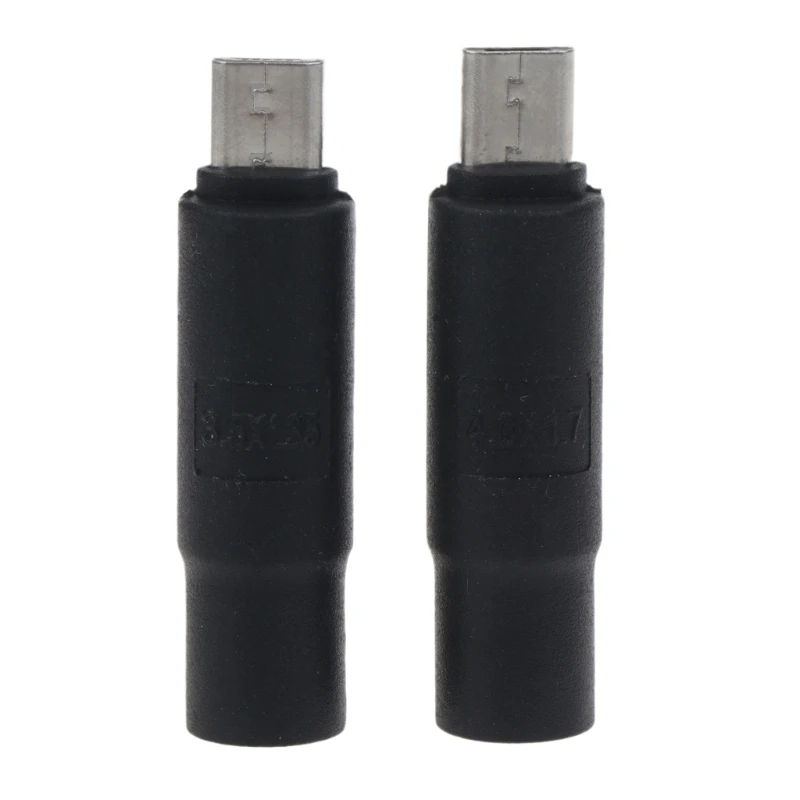 E56B 4.0x1.7mm/3.5x1.35mm Female To Micro USB Male Power Adapter