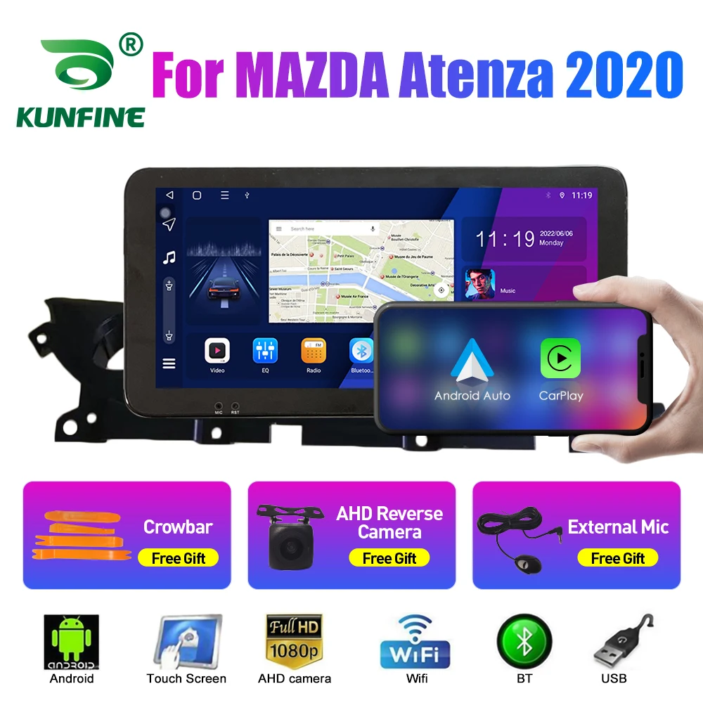 

10.33 Inch Car Radio For MAZDA Atenza 2020 2Din Android Octa Core Car Stereo DVD GPS Navigation Player QLED Screen Carplay