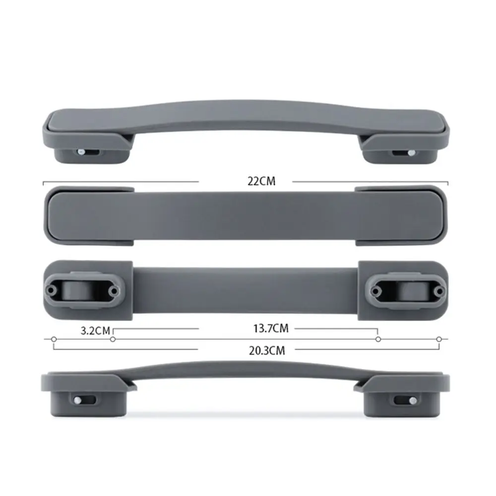 مقبض أمتعة بديل عالمي ، قبضة سفر متينة ، مقبض حقيبة أمتعة محمولة