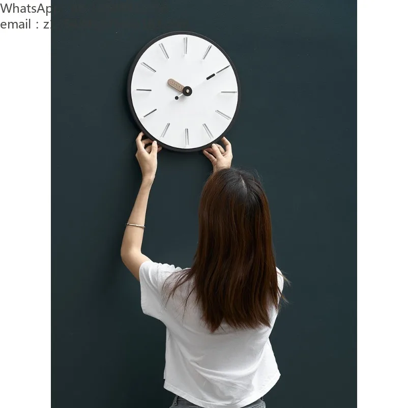 No punching, living room wall decoration clock, household 2026 new clock