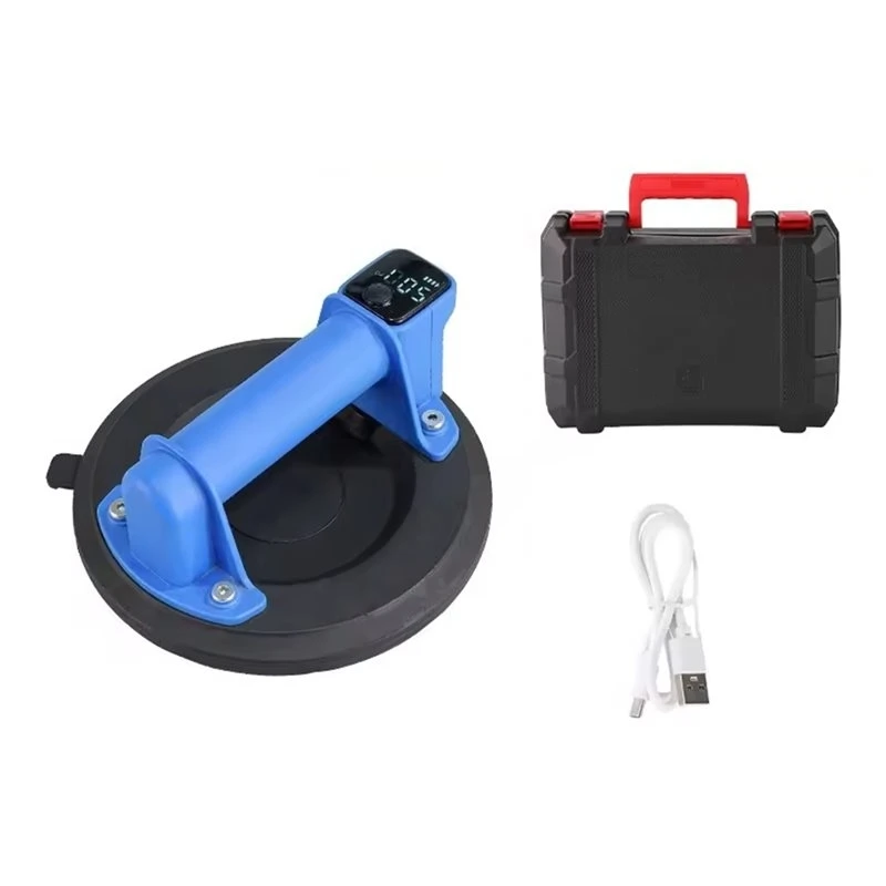 A02M-For Large Glass& Tile Handling Tool- Heavy Duty Electric Vacuum Suction Cup Lifter With Air Pump For Installation
