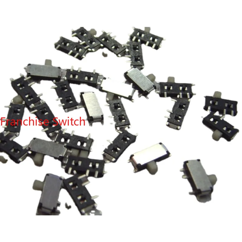 

10PCS SMD 7-pin Toggle Switch For MP3MP4 Sliding