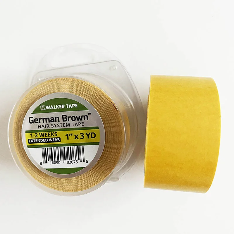 3 yards German Brown Tape walker tape toupee and wigs tape  wig replace tape