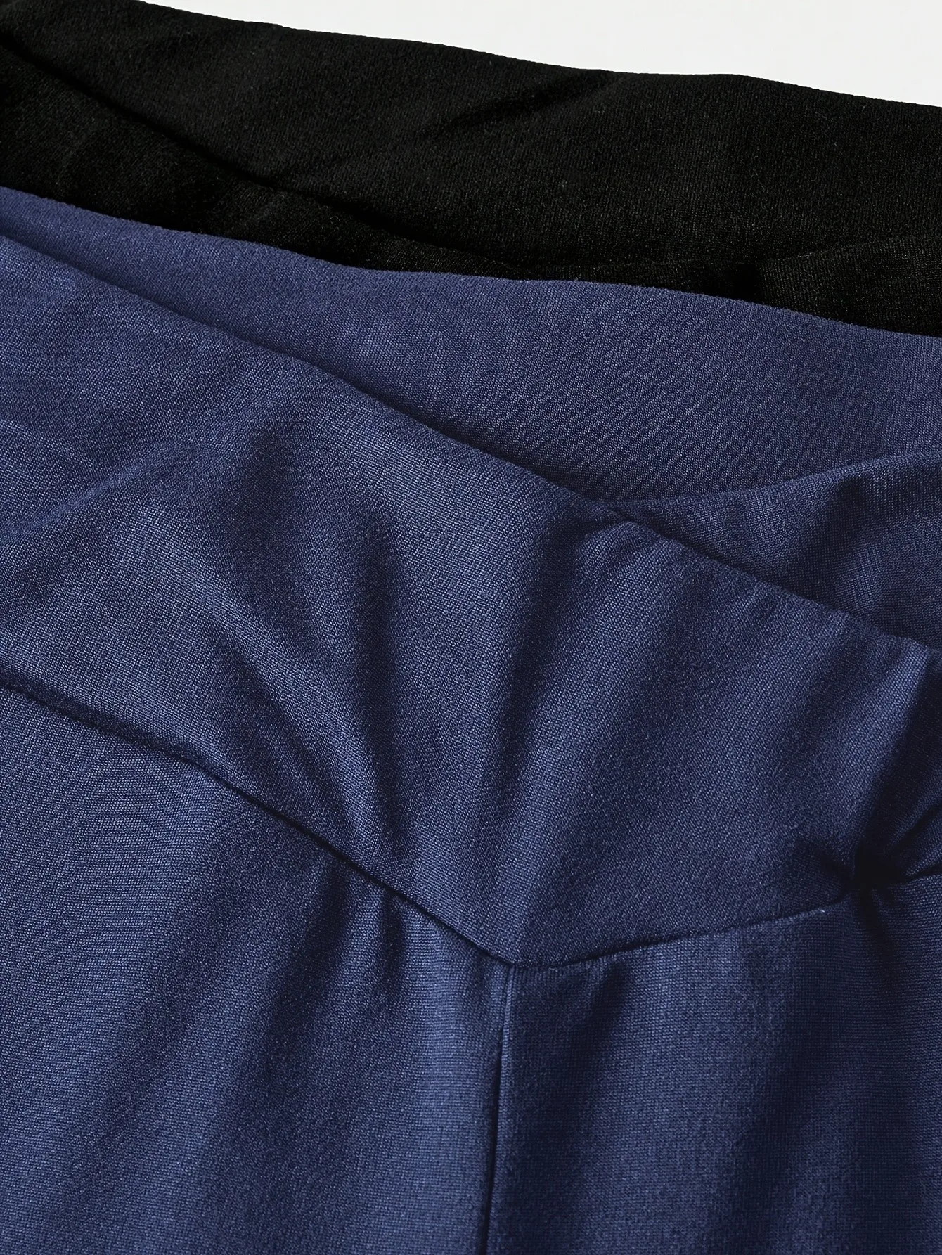 Mädchen 2er-Pack Cross-Waist Schlaghosen, Hochgeschnittene Dehnbare Glockenhosen, Kinder Casual Sport Tanz Alltagskleidung für 4-12 Jahre – Detail 4