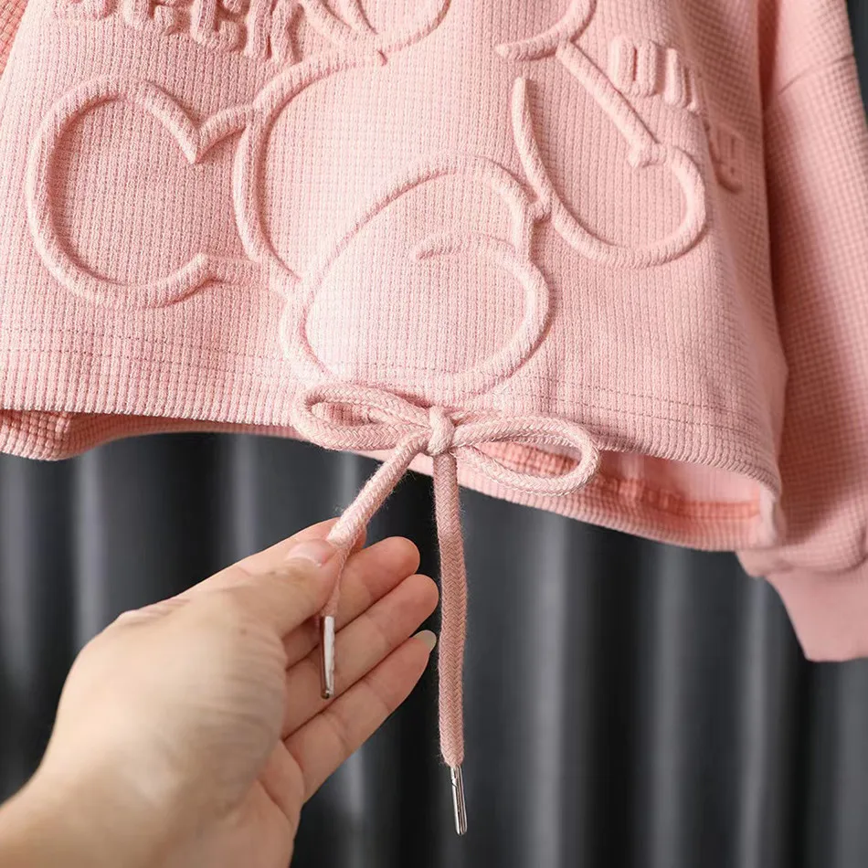 Conjunto oso infantil niña tops pantalón primavera - imagen 5