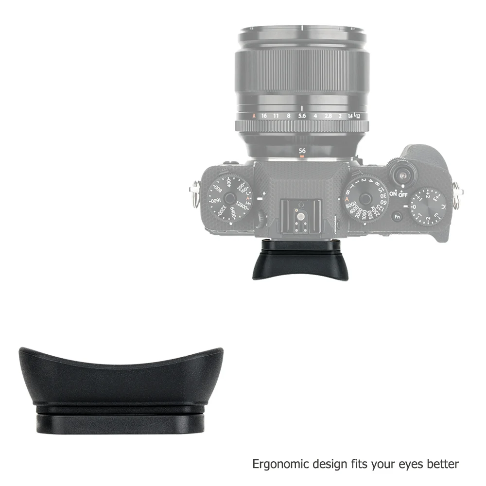 Visor de cámara para Fujifilm, visor ocular para X-H2S, XT4, XT1, XT2, XT3, GFX100, GFX-50, GFX-50S II, reemplaza EC-XT L, M, S, EC-GFX, W
