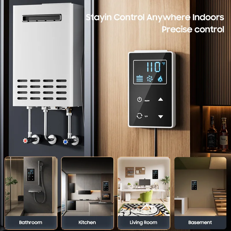 Заводской настенный уличный настенный 16л 18л 20л 30кВт сжиженный нефтяной газ газистор мгновенный безрезервуарный газовый водонагреватель