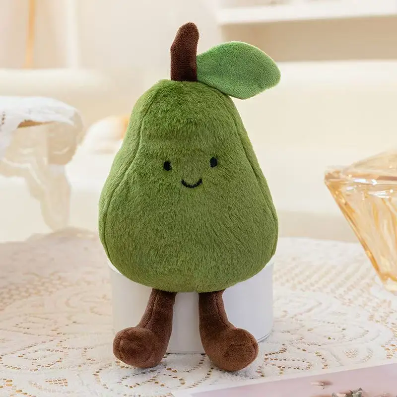 Dernière simulation de fruits en peluche, jouet en peluche, dessin animé, cadeau mignon pour les anniversaires des enfants, poupées amusantes