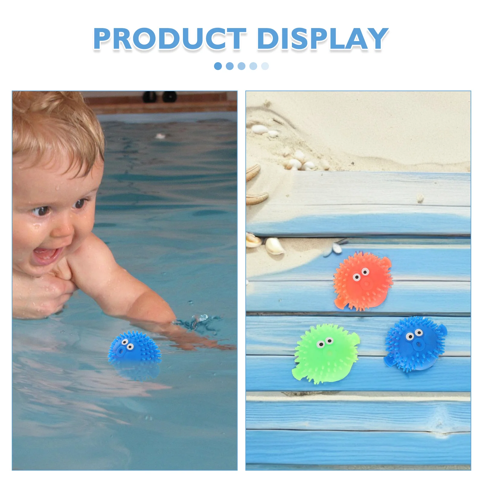 3 قطعة أدوات السباحة الصيفية لحمام السباحة للأطفال تحت الماء وقت الاستحمام في الهواء الطلق متعة طفل ألعاب حمام السباحة لعبة الماء #2