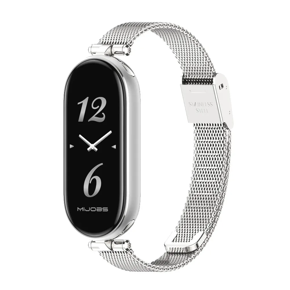 Strap For Mi Band 10 9 8 7 6 5 Bracelet Ladies Watch Band for Mi band 9 Correa Strap for Xiaomi Smart Band 8 Metal Wristband