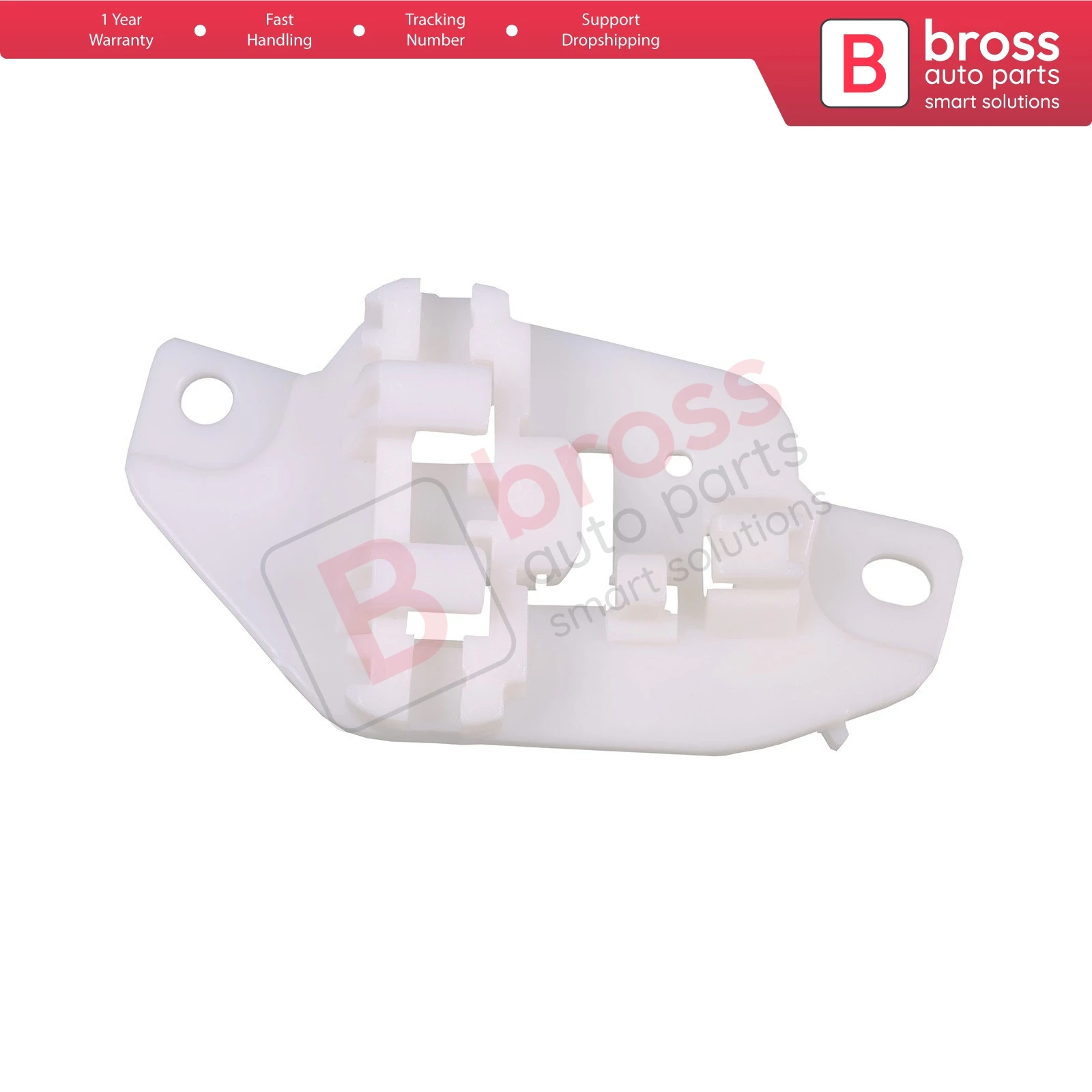 Bross Auto Parts BWR209 Electrical Power Window Regulator Clip, Front Left Door for Hyundai Accent MK2 2000-2006 Made in Turkey