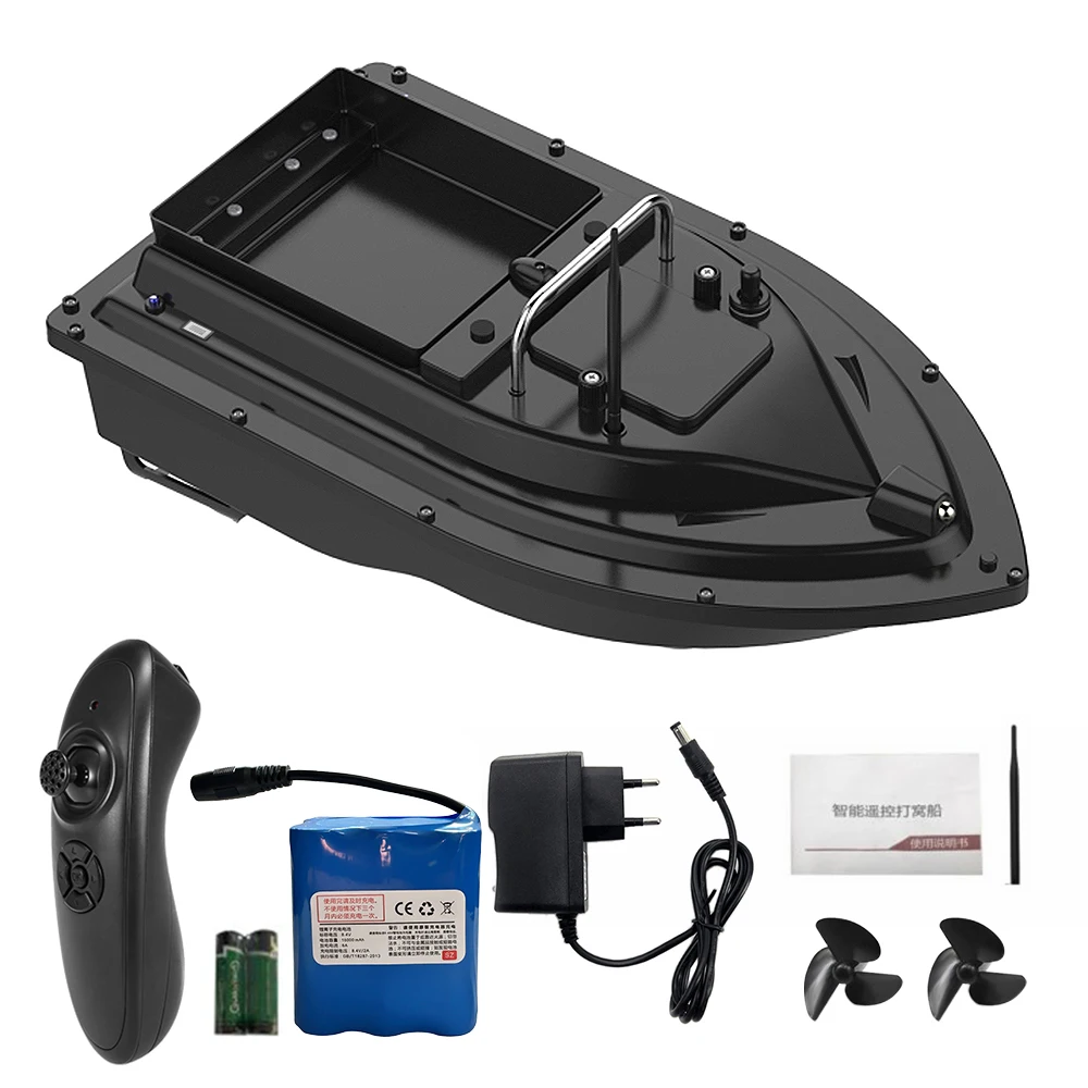 

Remote Control Fishing Feeder Wireless Fishing Bait Boat Fish Finder Device 430-540 yards Remote Range 18000mAh