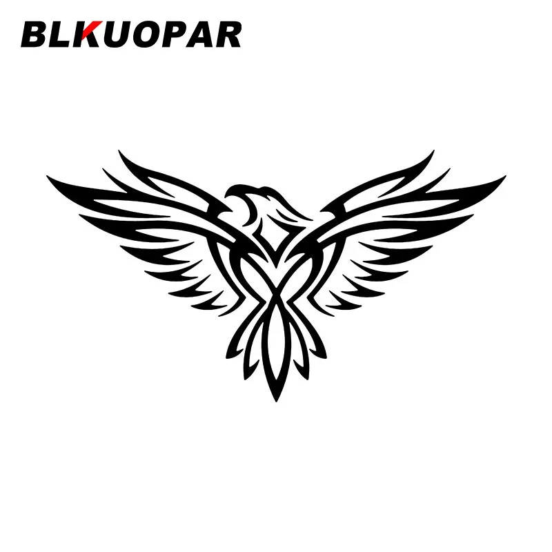 BLKUOPAR Tribal Eagle Drawings Car Stickers VAN Vinyl Creative Decal Occlusion Scratch Windows Motorcycle Decoration Car Lable