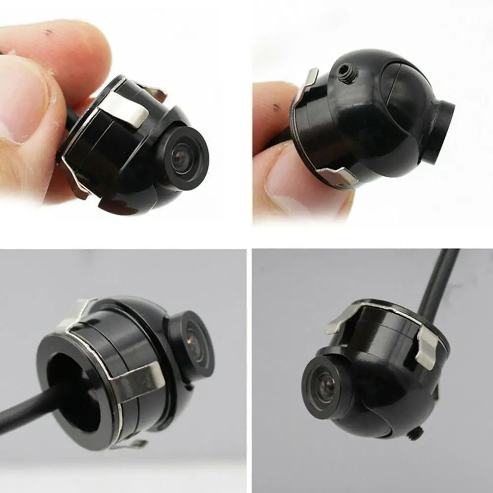 360 Degree HD CCD Car Rear View Camera Rearview Car Infrared Night Vision Mini Waterproof Auto Parking Assistance