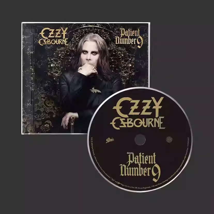 

Classic Heavy Metal Album Ozzy Osbourne Music CD Patient Number 9 Music Record Cosplay Walkman Car Soundtracks Box Gifts