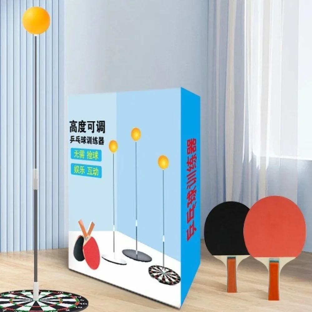 Dispositivo de treinamento de tênis de mesa, base ajustável, dispositivo de treinamento fitness, pai-filho, entretenimento, jogo de bola
