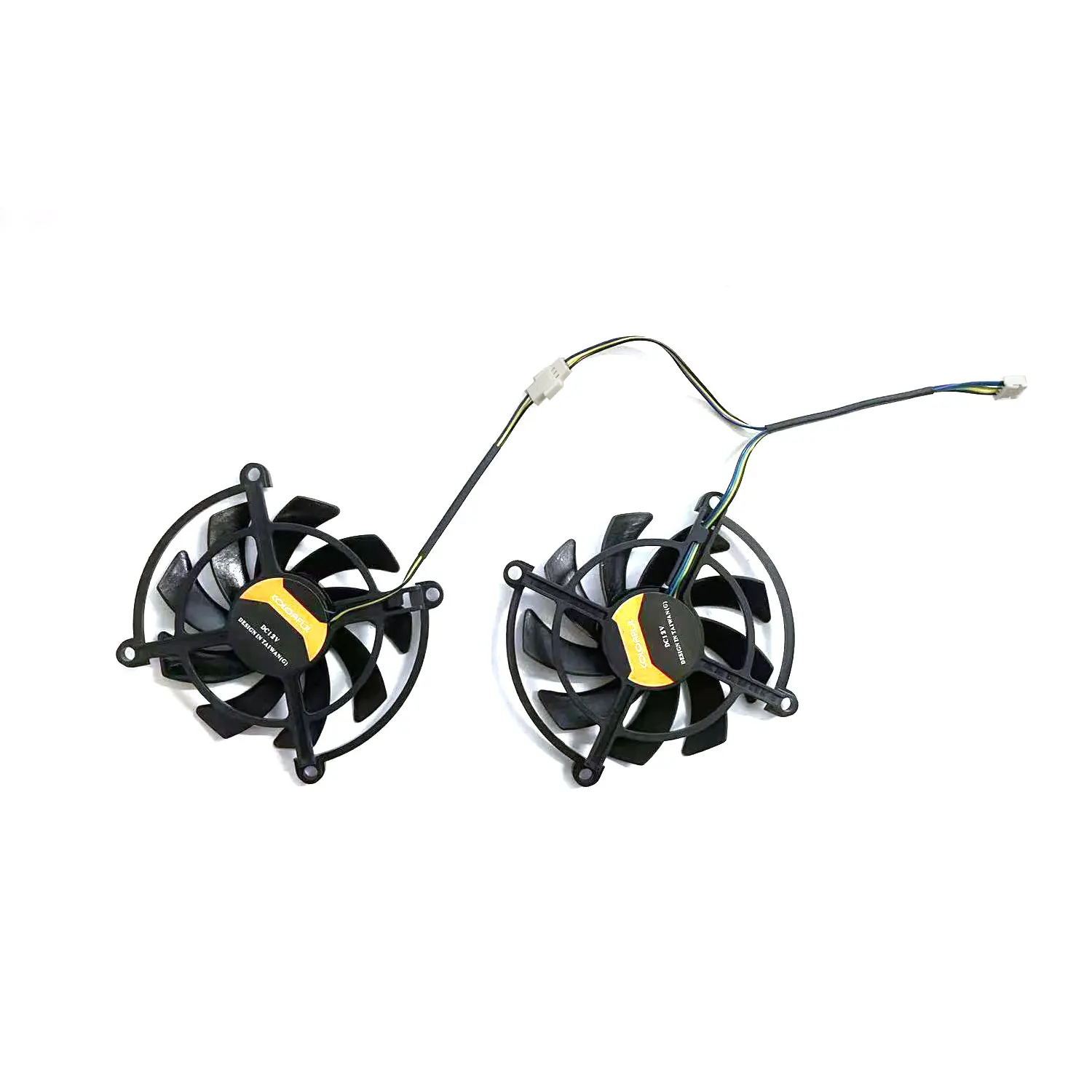 

4PIN 85MN GTX1070 1060 GPU FAN For Colorful GTX1060 Geforce GTX1070 Game GTX 1060 1070 iGame S graphics card