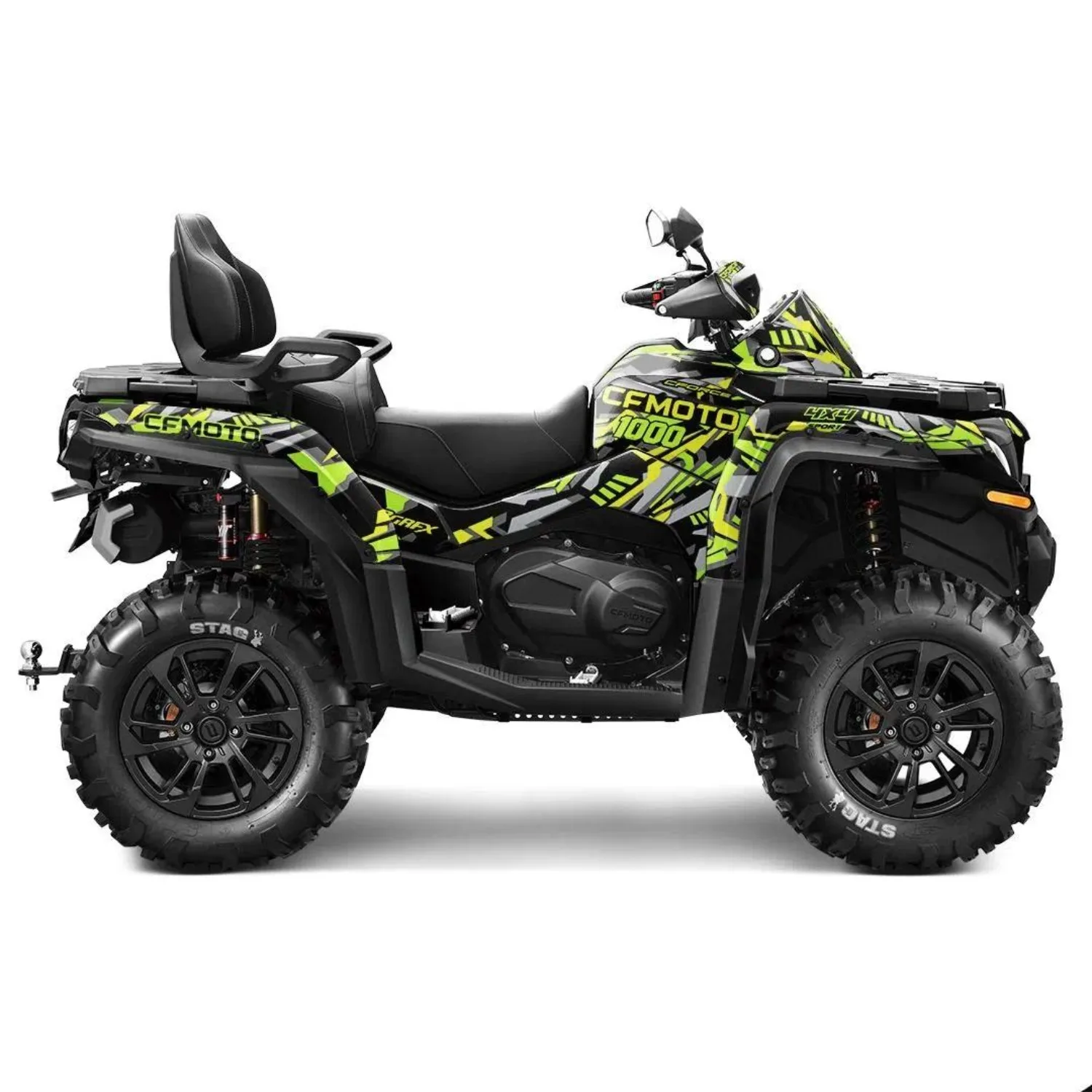 Body Fairing Sticker Decal Protective Quads / Atv 4x4 Full Graphic Kit For CFMOTO CFORCE 800 850 1000 2018-2023 G2 Design-29