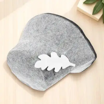 

Felt Sauna Hat Suitable Most Female Head Sizes Lightweight Portable Durable Water Absorption Sauna Supply Shower Cap for Men