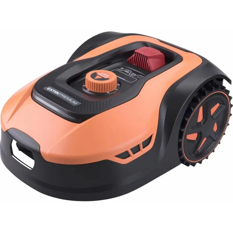 

8895651 EXTOL Cordless Battery Operated Automatic Remote Control Lawnmower Roboticic Lawn Mover for 900 M2