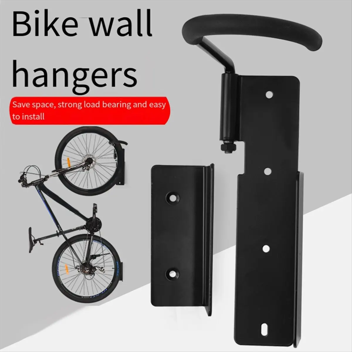 

[AD12] Bike Wall Mount Bicycle Garage Wall Mount, Swivel Bike Rack, Bicycle Storage Rack, Bike Holder