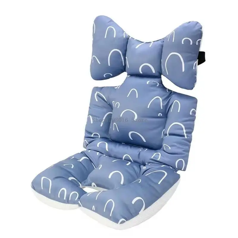 Baby Strollers Cushion Toddlers Pushchair Liner Baby Pram Cushion Soft Support Pad for Newborns