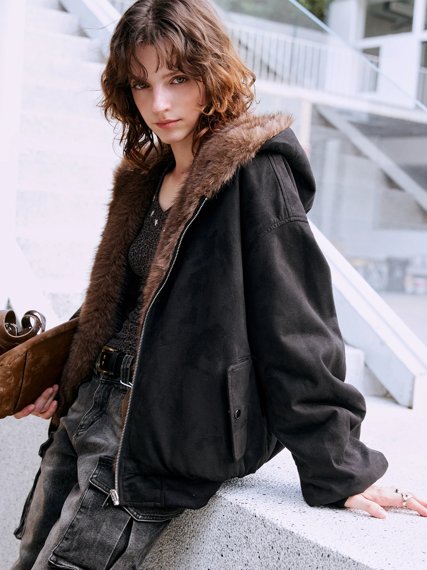 

Kele Double-Sided Wearable Eco-Friendly Fur Coat Women's New Hat Fur Jaet | Beau Oriented Life