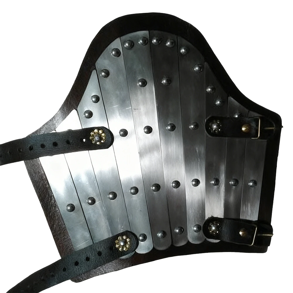 Tactical Stainless Steel Armguards Airsoft Cut-Resistant Impact-Resistant Wrist Armor for Outdoor CS Paintball Shooting Cosplay