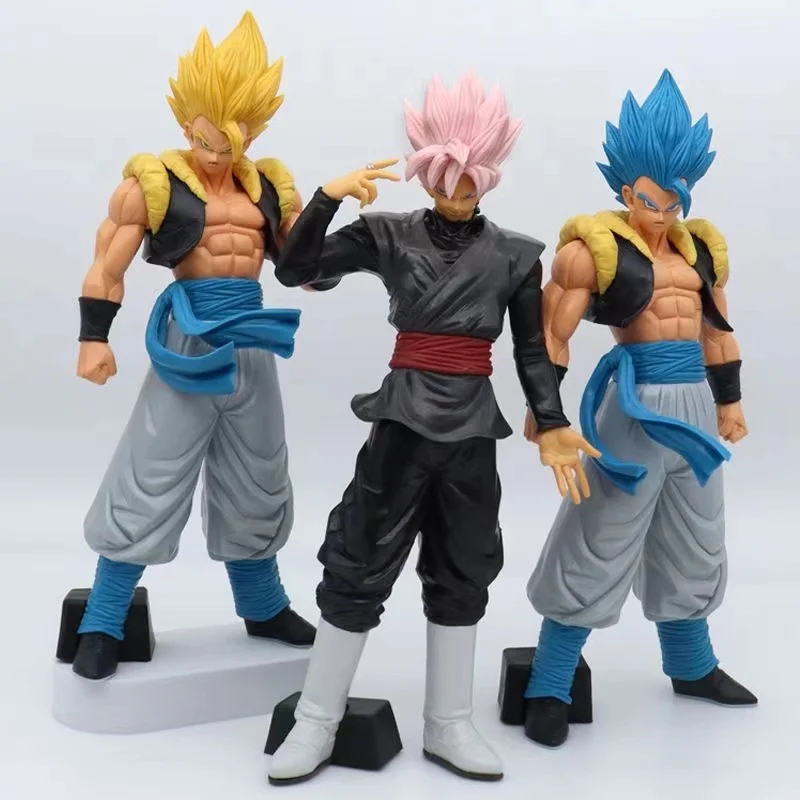 31CM Dragon Ball Z Anime Action Figure Super Blue Gogeta Grandista Saiyan  Figurine PVC Goku Vegeta Goku Black Zamasu Figure Toy