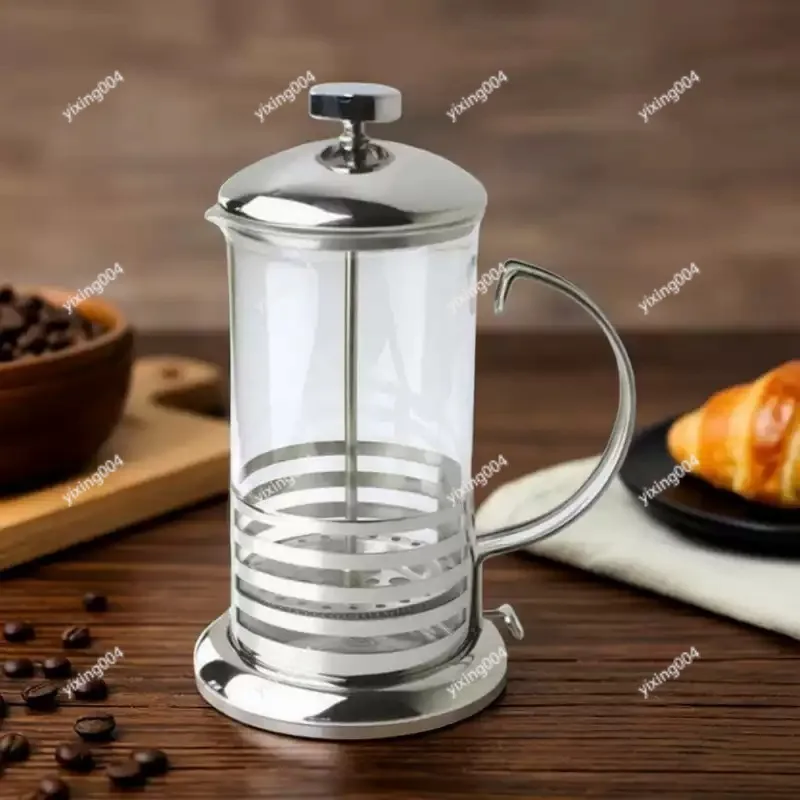 

Stainless Steel French Press Coffee & Tea Maker for Home Office