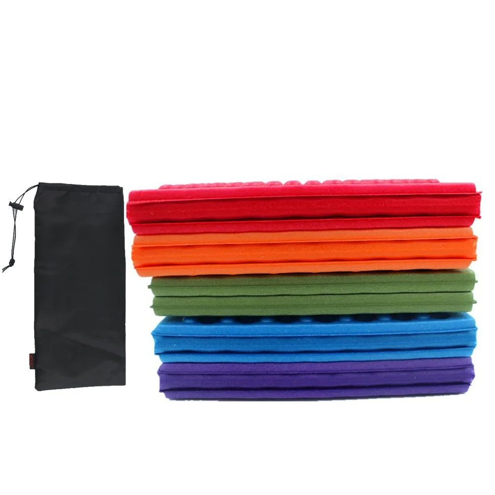 Foldable Outdoor Camping Moisture-proof Pad Seat XPE Cushion Portable Chair Mat 385x275x11m Outdoor Camping Accessories Practic