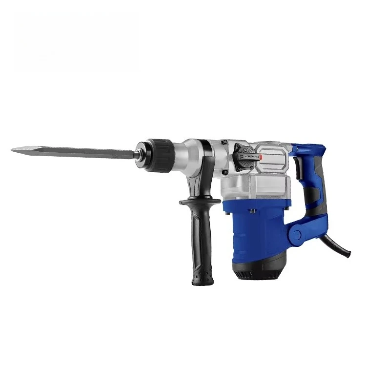 Electric rotary hammer drill, rechargeable multi-function impact drill for demolition projects