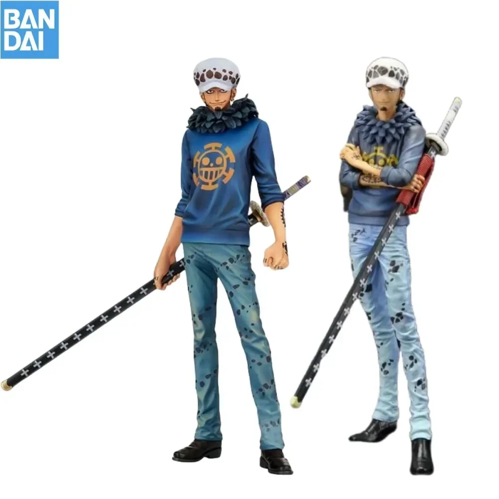 

Original BANDAI ONE PIECE Anime Trafalgar D.Water Law Action Figures Model Genuine Figures Action Collection Hobby Gifts Toys