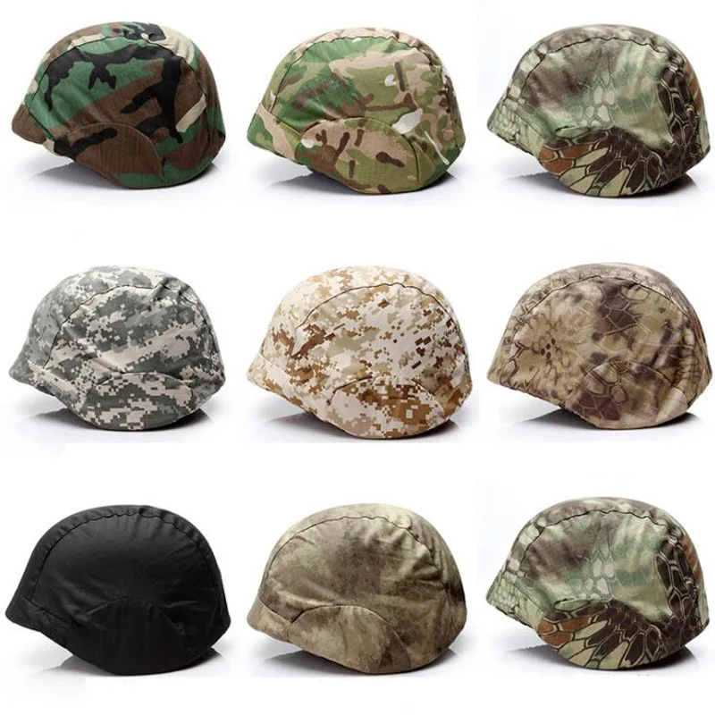 M88 Helmet Cover High-Strength Military Camouflage Paintball Multicam Green M88 Helmet Protective Covers Hunting Helmet Cap