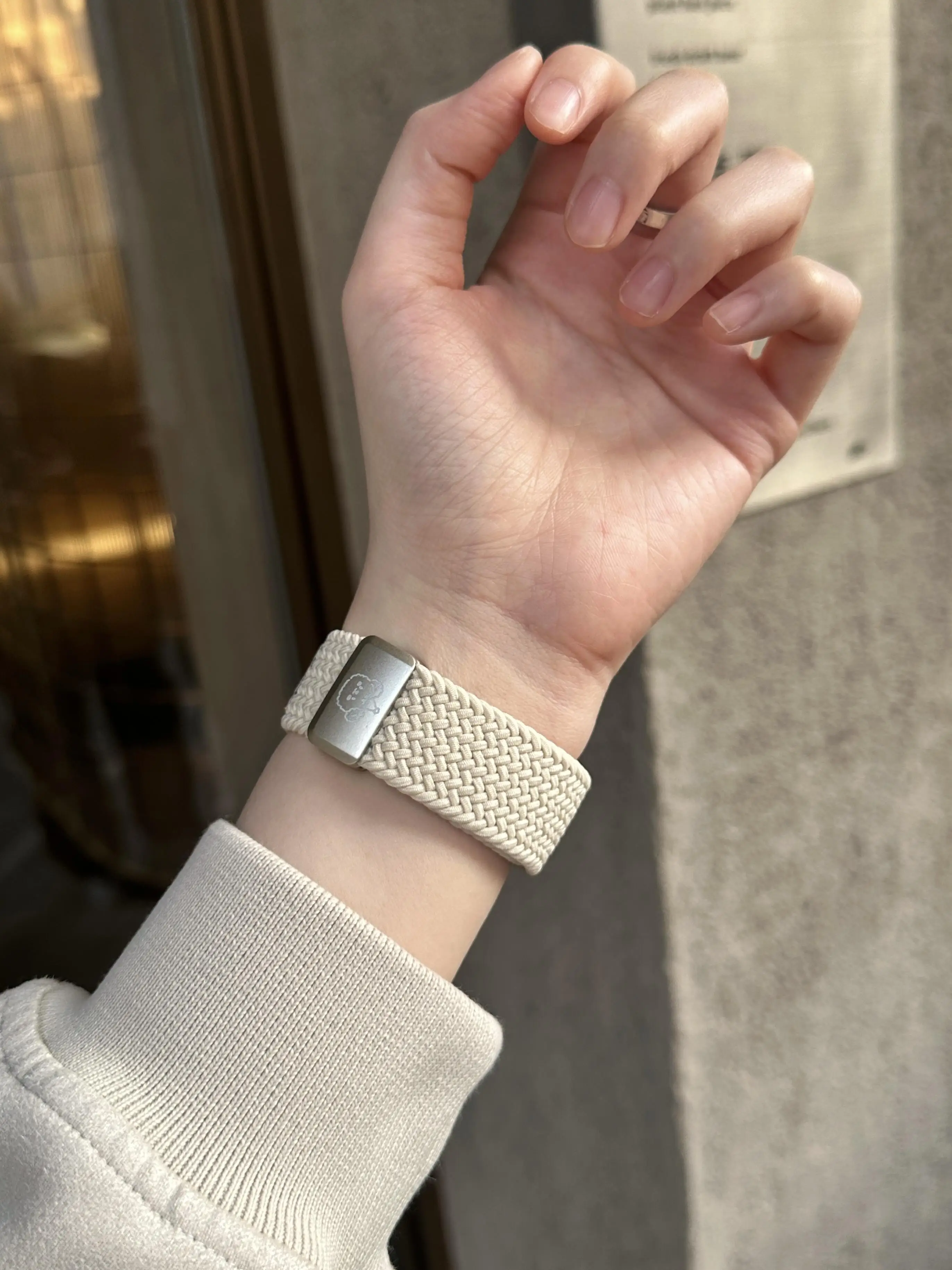Magnetic Elastic FORCE ไนลอนสําหรับ Apple Watch band ผู้หญิง 10/9/8/7/6/5/4/3/2 SE 38 มม.40 มม.41 มม.42 มม.44 มม.45 มม.46 มม.49 มม.