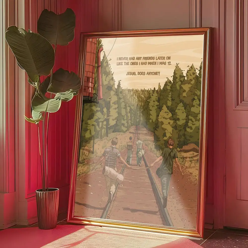 ملصق فيلم قصة الدراما الكلاسيكية S-Stand من Me-MT هدية مع مطبوعات لتزيين غرفة النوم وغرفة المعيشة والعرض