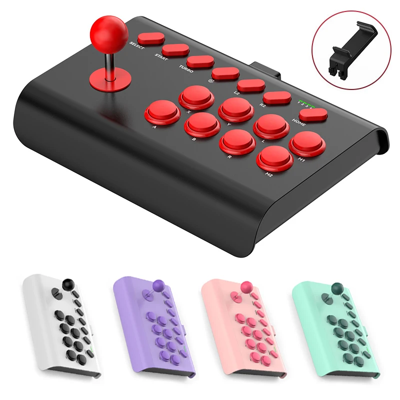 

Y02 Wireless Arcade Games Control Rocker for PS4 Switch Console Controller PC TV Android iOS Phones Joystick Gamepad Accessories