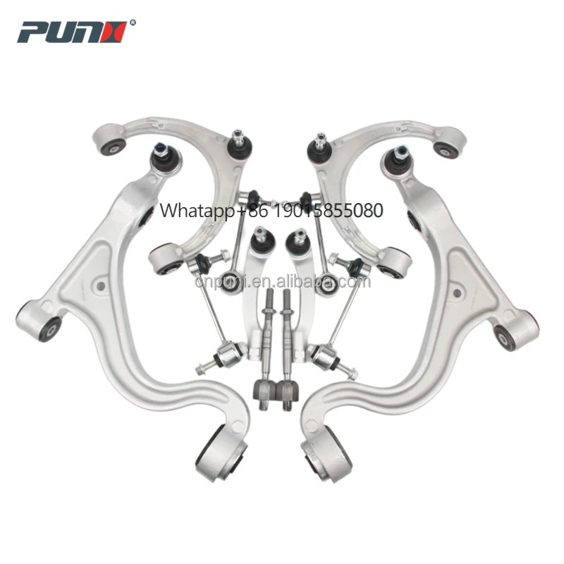 10PCS Auto Suspension Parts Front Control Arm Kit for PORSCHE PANAMERA 970 09-16 97034105304 97034105103