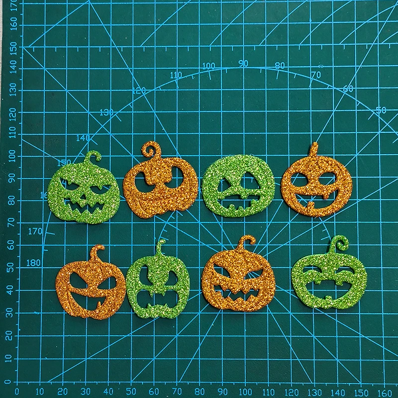 New 8 Pcs Halloween pumpkin metal cutting die mould scrapbook decoration embossed photo album decoration card making DIY