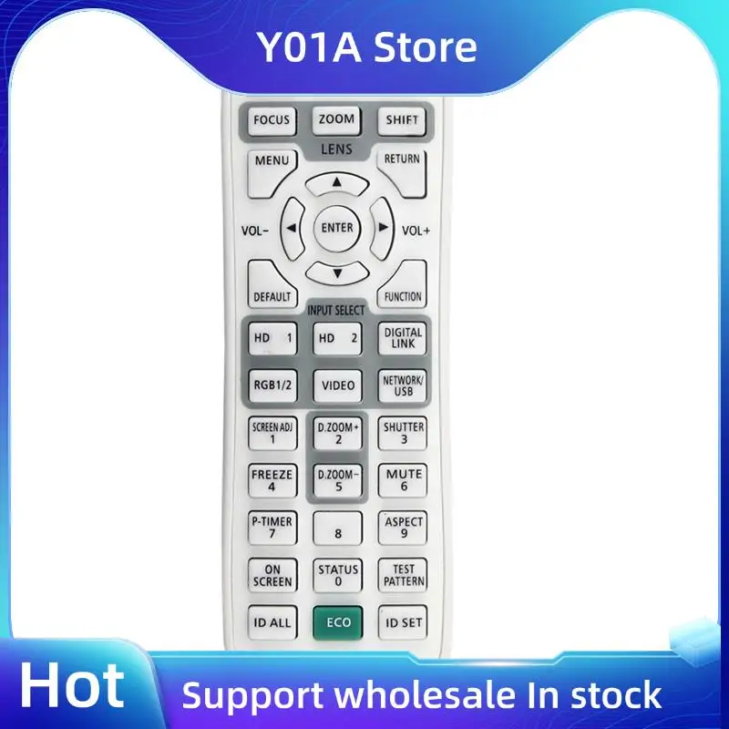 

Y01A Replace N2QAYA000150 Remote Control For Panasonic N2QAYA000150 Projector Remote Control