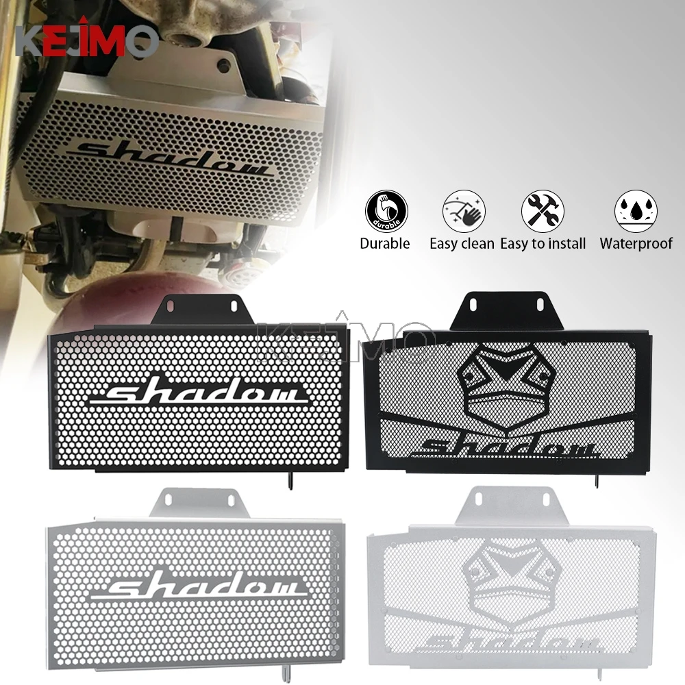 

Motorcycle Accessories For Honda shadow VT 125 Shadow VT125 1999 - 2005 2006 2007 Oil Cooler Guards Cover Protector Protection