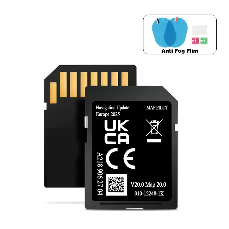 

A218 Map V20 Full Version 2025 Europe map Navigation for Mercedes Garmin A B C E-Class CLA CLS GLS Car SD Card
