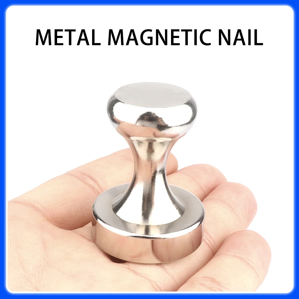 Pregos magnéticos de metal d16x20, unhas magnéticas fortes d11x13mm, pastas de geladeira, placa branca, escritório, ímã poderoso, percevejo d12 * 16