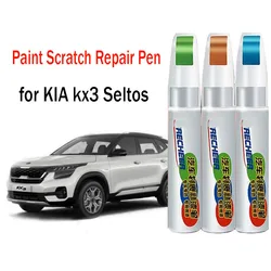 Bolígrafo de pintura para coche, bolígrafo de pintura de retoque para reparación de arañazos para KIA kx3 Seltos, eliminador de arañazos, accesorios para el cuidado de la pintura del coche